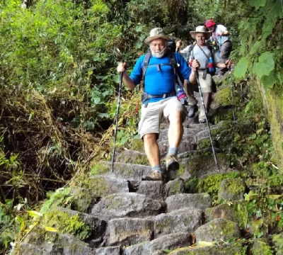 Inca Jungle a Machu Picchu: Cómo mantener un buen ritmo de caminata