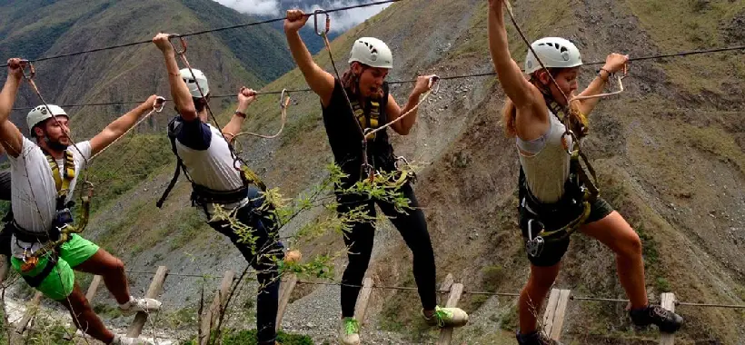 La emoción de los desafíos en la Inca Jungle